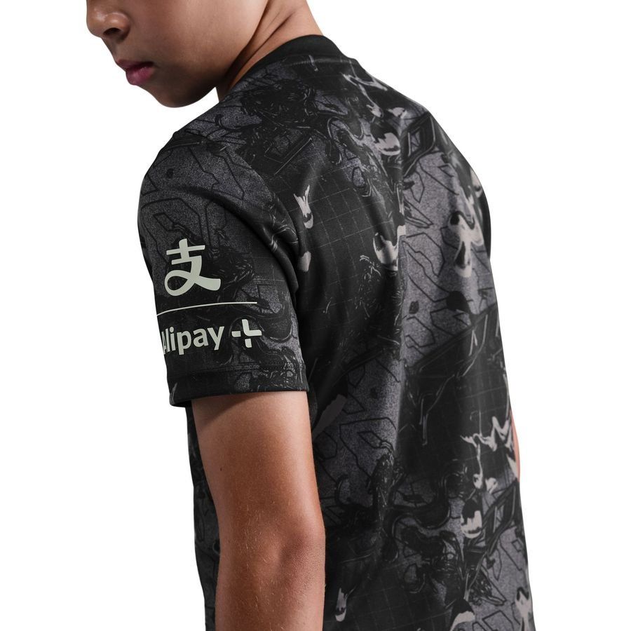 Tottenham Training T-Shirt Dri-FIT Academy Pro Pre Match - Black/Medium Ash/Light Iron Ore Kids-SoccerKits Hub | Buy Soccer Jerseys Online